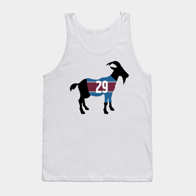 Nathan MacKinnon GOAT Tank Top by cwijeta